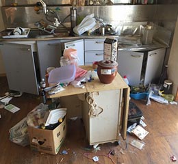 ゴミ屋敷の片付け