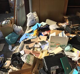 ゴミ屋敷の片付け